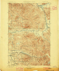 Stilaguamish Washington Historical topographic map, 1:125000 scale, 30 X 30 Minute, Year 1901