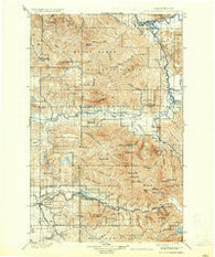Stillaguamish Washington Historical topographic map, 1:125000 scale, 30 X 30 Minute, Year 1901