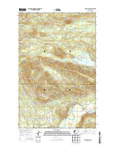 Stimson Hill Washington Current topographic map, 1:24000 scale, 7.5 X 7.5 Minute, Year 2014