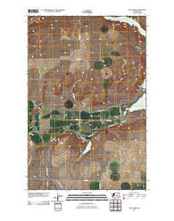 Stratford Washington Historical topographic map, 1:24000 scale, 7.5 X 7.5 Minute, Year 2011