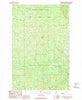 Strawberry Mountain Washington Historical topographic map, 1:24000 scale, 7.5 X 7.5 Minute, Year 1989