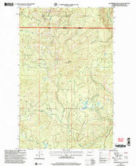 Strawberry Mountain Washington Historical topographic map, 1:24000 scale, 7.5 X 7.5 Minute, Year 2001
