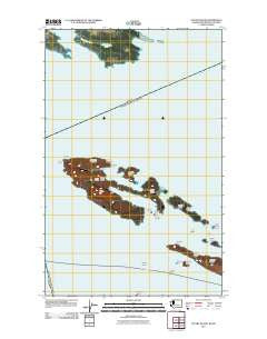 Stuart Island Washington Historical topographic map, 1:24000 scale, 7.5 X 7.5 Minute, Year 2011