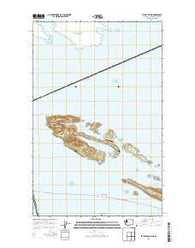Stuart Island Washington Current topographic map, 1:24000 scale, 7.5 X 7.5 Minute, Year 2014