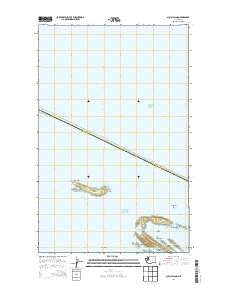Sucia Island Washington Current topographic map, 1:24000 scale, 7.5 X 7.5 Minute, Year 2014