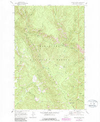 Sugarloaf Peak Washington Historical topographic map, 1:24000 scale, 7.5 X 7.5 Minute, Year 1968