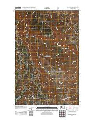 Sugarloaf Peak Washington Historical topographic map, 1:24000 scale, 7.5 X 7.5 Minute, Year 2011