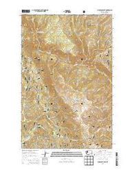 Sugarloaf Peak Washington Current topographic map, 1:24000 scale, 7.5 X 7.5 Minute, Year 2014