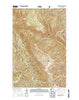 Sugarloaf Peak Washington Current topographic map, 1:24000 scale, 7.5 X 7.5 Minute, Year 2014
