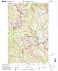 Suiattle Pass Washington Historical topographic map, 1:24000 scale, 7.5 X 7.5 Minute, Year 1999