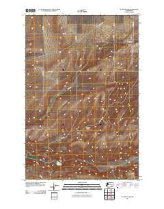 Sulphur Lake Washington Historical topographic map, 1:24000 scale, 7.5 X 7.5 Minute, Year 2011