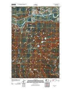 Sultan Washington Historical topographic map, 1:24000 scale, 7.5 X 7.5 Minute, Year 2011