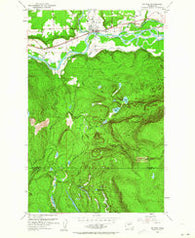Sultan Washington Historical topographic map, 1:24000 scale, 7.5 X 7.5 Minute, Year 1953