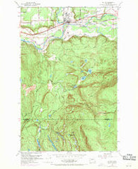 Sultan Washington Historical topographic map, 1:24000 scale, 7.5 X 7.5 Minute, Year 1953