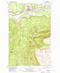 Sultan Washington Historical topographic map, 1:24000 scale, 7.5 X 7.5 Minute, Year 1953
