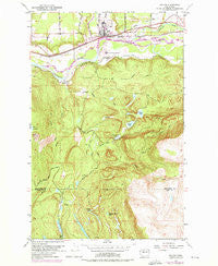 Sultan Washington Historical topographic map, 1:24000 scale, 7.5 X 7.5 Minute, Year 1953