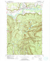 Sultan Washington Historical topographic map, 1:24000 scale, 7.5 X 7.5 Minute, Year 1993