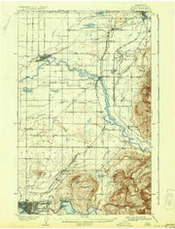 Sumas Washington Historical topographic map, 1:62500 scale, 15 X 15 Minute, Year 1908