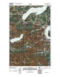 Summit Lake Washington Historical topographic map, 1:24000 scale, 7.5 X 7.5 Minute, Year 2011