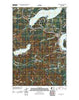 Summit Lake Washington Historical topographic map, 1:24000 scale, 7.5 X 7.5 Minute, Year 2011