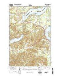 Summit Lake Washington Current topographic map, 1:24000 scale, 7.5 X 7.5 Minute, Year 2014
