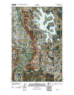 Sumner Washington Historical topographic map, 1:24000 scale, 7.5 X 7.5 Minute, Year 2011