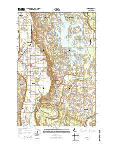 Sumner Washington Current topographic map, 1:24000 scale, 7.5 X 7.5 Minute, Year 2014