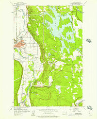 Sumner Washington Historical topographic map, 1:24000 scale, 7.5 X 7.5 Minute, Year 1956