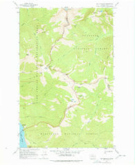 Sun Mountain Washington Historical topographic map, 1:24000 scale, 7.5 X 7.5 Minute, Year 1969