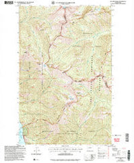 Sun Mountain Washington Historical topographic map, 1:24000 scale, 7.5 X 7.5 Minute, Year 2002