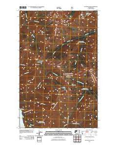 Sun Mountain Washington Historical topographic map, 1:24000 scale, 7.5 X 7.5 Minute, Year 2011