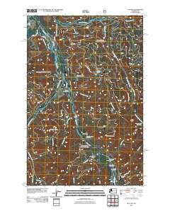Sun Top Washington Historical topographic map, 1:24000 scale, 7.5 X 7.5 Minute, Year 2011