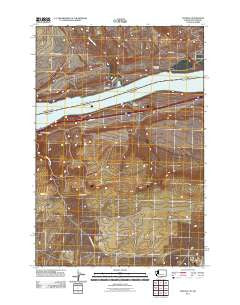 Sundale Washington Historical topographic map, 1:24000 scale, 7.5 X 7.5 Minute, Year 2011