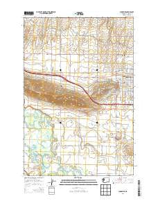 Sunnyside Washington Current topographic map, 1:24000 scale, 7.5 X 7.5 Minute, Year 2013
