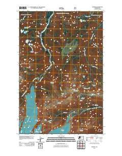 Sunrise Washington Historical topographic map, 1:24000 scale, 7.5 X 7.5 Minute, Year 2011