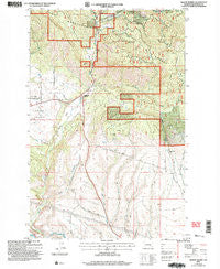 Swauk Prairie Washington Historical topographic map, 1:24000 scale, 7.5 X 7.5 Minute, Year 2003