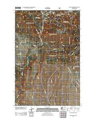 Swauk Prairie Washington Historical topographic map, 1:24000 scale, 7.5 X 7.5 Minute, Year 2011
