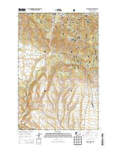 Swauk Prairie Washington Current topographic map, 1:24000 scale, 7.5 X 7.5 Minute, Year 2014