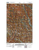 Sweetgrass Butte Washington Historical topographic map, 1:24000 scale, 7.5 X 7.5 Minute, Year 2011