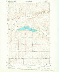 Sylvan Lake Washington Historical topographic map, 1:24000 scale, 7.5 X 7.5 Minute, Year 1968