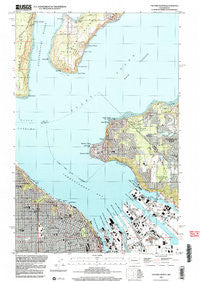 Tacoma North Washington Historical topographic map, 1:24000 scale, 7.5 X 7.5 Minute, Year 1997