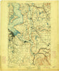 Tacoma Washington Historical topographic map, 1:125000 scale, 30 X 30 Minute, Year 1900
