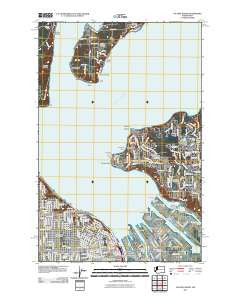 Tacoma North Washington Historical topographic map, 1:24000 scale, 7.5 X 7.5 Minute, Year 2011