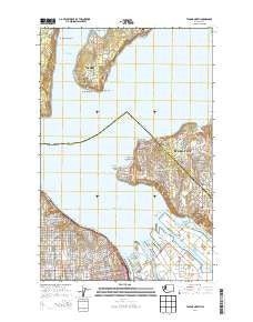 Tacoma North Washington Current topographic map, 1:24000 scale, 7.5 X 7.5 Minute, Year 2014