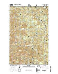 Tacoma Peak Washington Current topographic map, 1:24000 scale, 7.5 X 7.5 Minute, Year 2014
