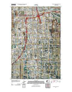 Tacoma South Washington Historical topographic map, 1:24000 scale, 7.5 X 7.5 Minute, Year 2011