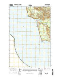 Taholah Washington Current topographic map, 1:24000 scale, 7.5 X 7.5 Minute, Year 2014
