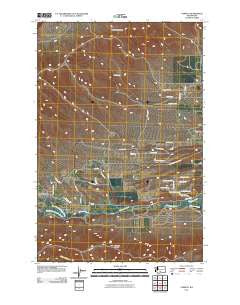 Tampico Washington Historical topographic map, 1:24000 scale, 7.5 X 7.5 Minute, Year 2011