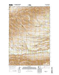 Tampico Washington Current topographic map, 1:24000 scale, 7.5 X 7.5 Minute, Year 2013
