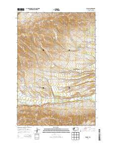 Tampico Washington Current topographic map, 1:24000 scale, 7.5 X 7.5 Minute, Year 2013